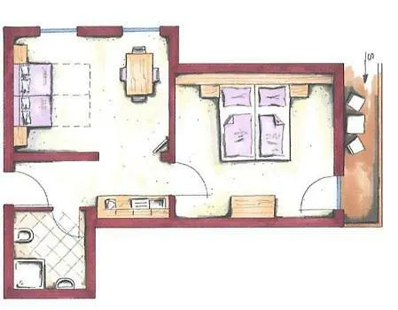 Apartmán Panoramahaus Kuenzler